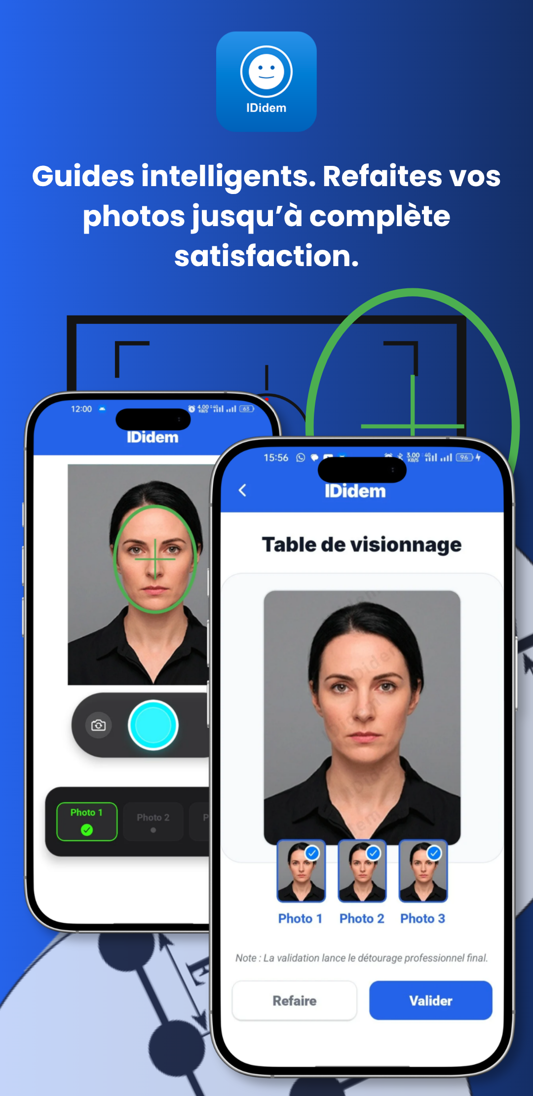 Guides intelligents de prise de vue IDidem